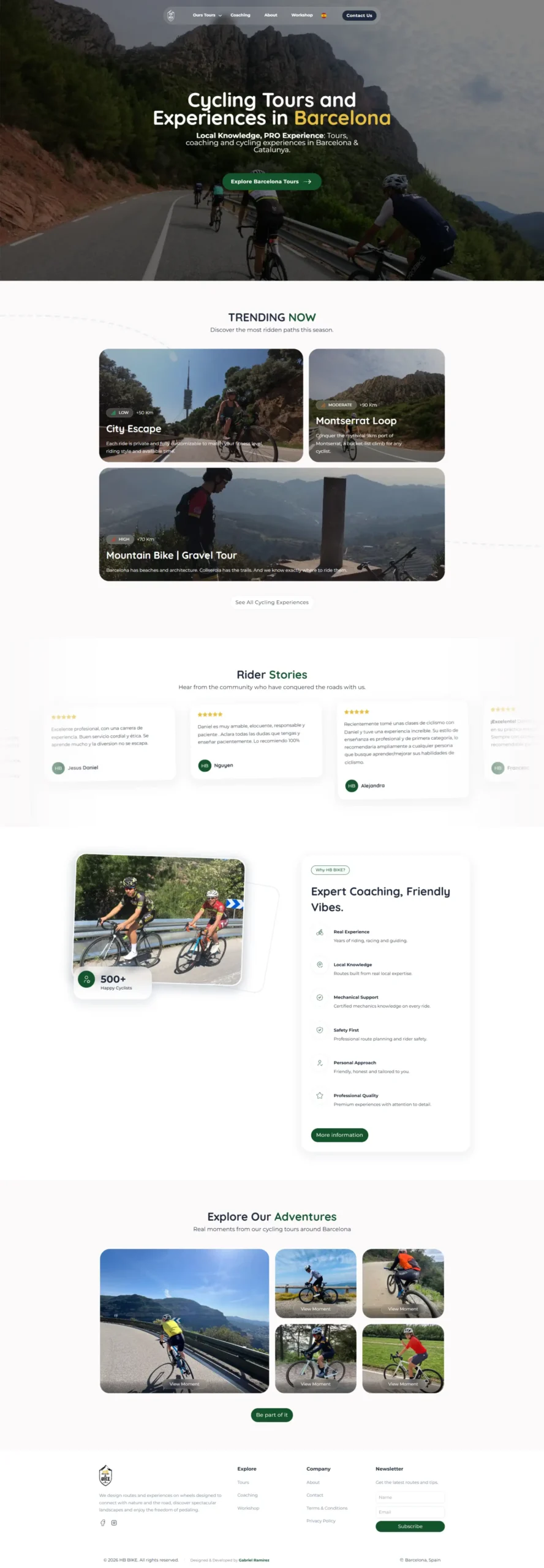 Proyecto web hb bike tours