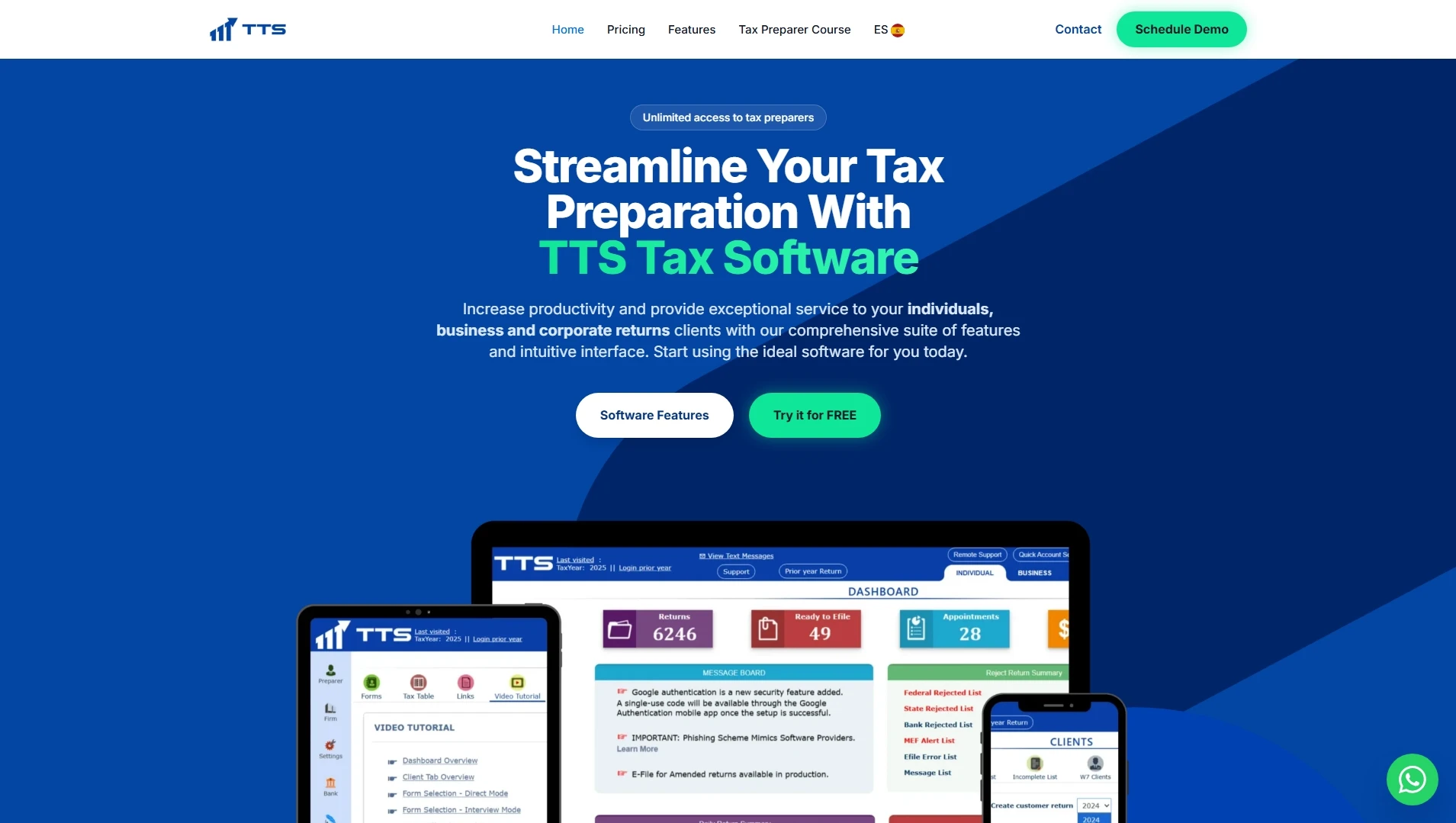 TTS Tax Software